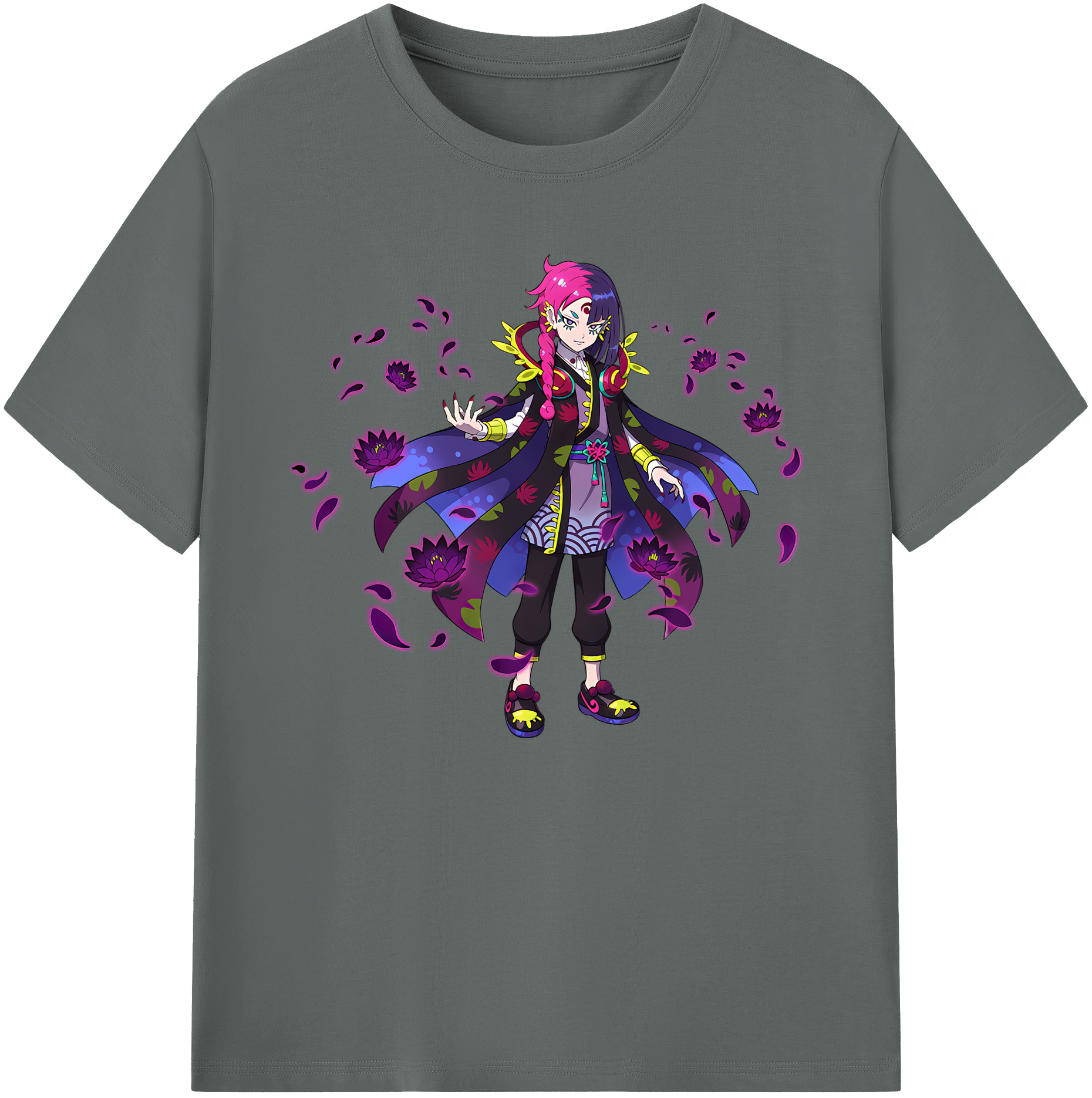 （画像用） 妖怪ウォッチ Yo-kai Watch 綿100％ メンズ半袖Tシャツ｜肌触りやわらか＆通気性